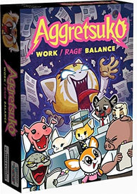 Aggretsuko - Work/Rage Balance (Card Game) (Oni Games) (Renegade Game Studios) (Sanrio) NEW