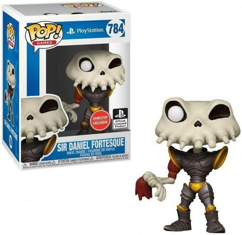 POP! Games #784: Playstation - Sir Daniel Fortesque (GameStop Exclusive) (Funko POP!) Figure and Box w/ Protector