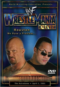 WWF: WrestleMania X-Seven (The Astrodome - April 1, 2001) (DVD) Pre-Owned