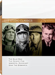 The Blue Max / The Desert Fox / Immortal Sergeant / Sink the Bismarck (20th Century Fox Studio Classics) (DVD) Pre-Owned