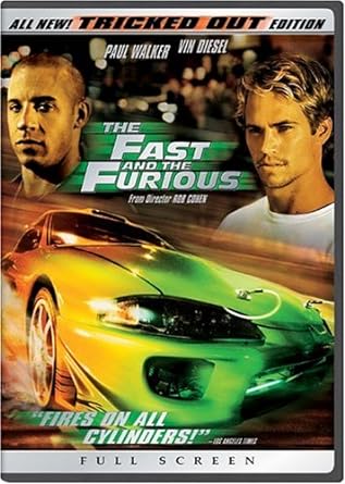 The Fast and the Furious (Tricked Out Full Screen Edition) (DVD) Pre-Owned