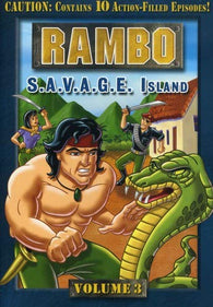 Rambo: S.A.V.A.G.E. Island (Volume 3) (DVD) NEW