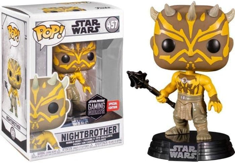 POP! Star Wars #457: Nightbrother  (Gaming Greats) (Gamestop Exclusive) (Funko POP! Bobblehead) Figure and Box w/ Protector