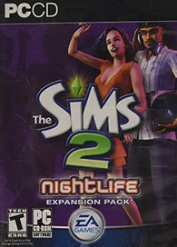 The Sims 2: Nightlife Expansion Pack (PC Game) Pre-Owned: 2 Discs, Manual, and Case