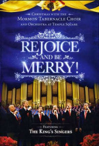 Rejoice & Be Merry: Christmas With the Mormon Tabernacle Choir & Orchestra At Temple Square Featuring The King's Singers (DVD) Pre-Owned