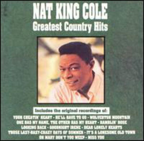 Nat King Cole: Greatest Country Hits (Audio CD) Pre-Owned