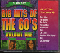 Big Hits of The 60's Vol 1 (3 CD Set) (Music CD) Pre-Owned
