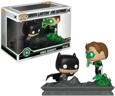 POP! Heroes #271: Comic Moments - Green Lantern and Batman (DC Collection by Jim Lee) (GameStop Exclusive) (Funko POP!) Figure and Box
