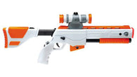 Cabela’s Top Shot Elite Gun w/ Scope: White & Orange (Playstation 3) Pre-Owned w/ Receiver and Sensor Bar