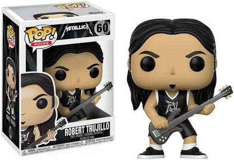 POP! Rocks #60: Metallica - Robert Trujillo (Funko POP!) Figure and Box w/ Protector