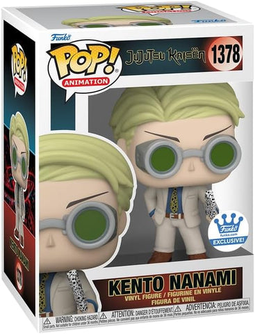 POP! Animation #1378: Jujutsu Kaisen - Kento Nanami (Funko.com Exclusive) (Funko POP!) Figure and Box w/ Protector