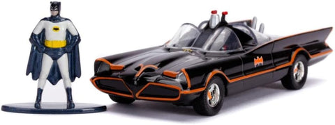 Batman Classic TV Series: Batmobile & Batman - 1:32 Scale (Die Cast Figure) DC (Hollywood Rides) (2022) (Jada Toys) NEW