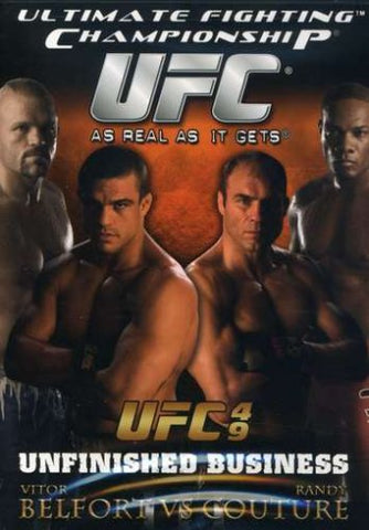 Ultimate Fighting Championship (UFC) 49 - Unfinished Business (DVD) Pre-Owned