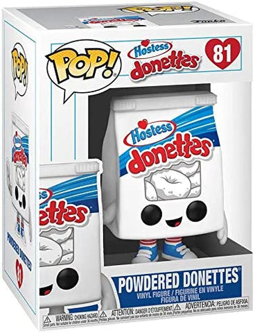 POP! Hostess Donettes #81: Powdered Donettes (Funko POP!) Figure and Box w/ Protector