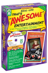 That’s “Awesome” Entertainment (Real-Life Reading Centers) (Listen and Read-Along CD) NEW