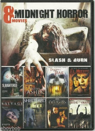 Midnight Horror: Slash & Burn (8 Movie Pack) (DVD) Pre-Owned