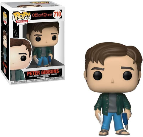 POP! Movies #721: Office Space - Peter Gibbons (Funko POP!) Figure and Box w/ Protector