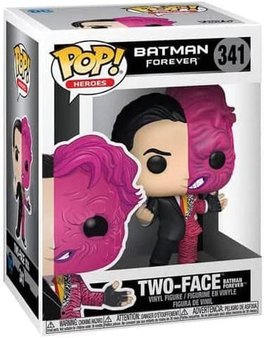 POP! Heroes #341: DC Batman Forever - Two-Face (Funko POP!) Figure and Box w/ Protector