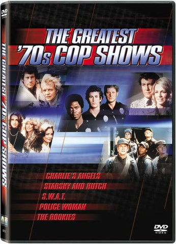 The Greatest '70s Cop Shows (Charlie's Angels / Starsky and Hutch / S.W.A.T. / Police Woman / The Rookies) (DVD) NEW