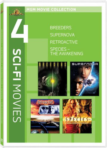 Breeders / Supernova / Retroactive / Species IV (DVD) NEW