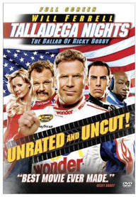 Talladega Nights: The Ballad of Ricky Bobby (Unrated and Uncut Edition) (DVD) NEW