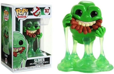 POP! Movies #747: Ghostbusters - Slimer (with Hot Dogs) (Funko POP!) Figure and Box w/ Protector