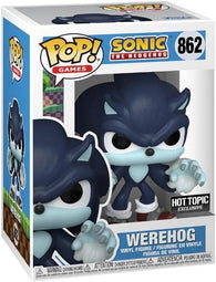 POP! Games #862: Sonic The Hedgehog - Werehog (Hot Topic Exclusive) (Funko POP!) Figure and Box w/ Protector