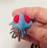 Tomy / Nintendo Pokemon / 1990's / TENTACOOL and TENTACRUEL Figures / CGTSJ / Pre-Owned / No Package / See Pictures