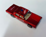 1968 Mattel, Inc. / USA / Hot Wheels Redline / Fire Dept. FIRE CHIEF CRUISER / Marked: U.S. & Foreign Pat. Pending / Pre-Owned - No Package / See Pictures