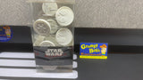 Star Wars: Shower Curtain Hooks - Rebel & Empire - White [Set of 12] (Disney) NEW in Package (See Notes)