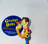 2009 / Hard to Find!! / Mattel / Disney Pixar / "Cereal Dunk Woody" / No Hat / Loose-No Package / Pre-Owned
