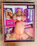 2009 / Mattel / My Favorite Barbie / Barbie Collector / 2009 Reproduction of the 1985 PEACHES 'N CREAM BARBIE / NEW in Open Box / See Pictures