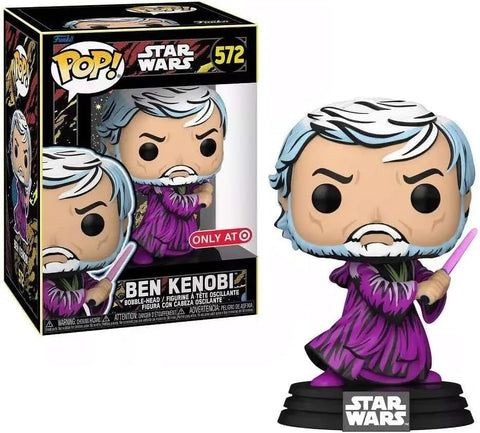 POP! Star Wars Comics #572: Ben Kenobi (Target Exclusive) (Funko POP! Bobblehead) Figure and Box w/ Protector