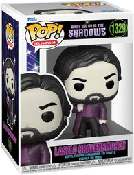 POP! Television #1329: What We Do In The Shadows - Laszlo Gravensworth (Funko POP!) Figure and Box w/ Protector