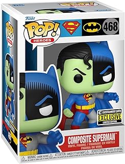 POP! Heroes #468: Composite Superman (Entertainment Earth Limited Edition Exclusive) (Funko POP!) Figure and Box w/ Protector