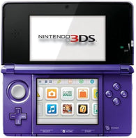 System - Midnight Purple (Original Nintendo 3DS) Pre-Owned w/ Charger & Stylus