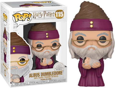 POP! Harry Potter [Wizarding World] #115: Albus Dumbledore (Funko POP!) Figure and Box w/ Protector