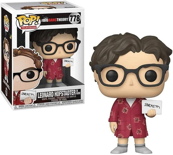 POP! Television #778: The Big Bang Theory - Leonard Hofstadter in Robe (Funko POP!) Figure and Box w/ Protector