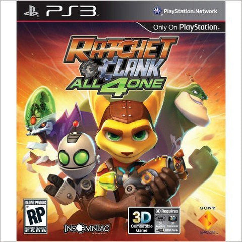 Ratchet & Clank: All 4 One (Playstation 3 / PS3) Pre-Owned: Game, Manual, and Case