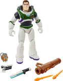 Buzz Lightyear Fully Equipped - 12-in Action Figure with 4 Accessories (Mattel Disney Pixar Lightyear) NEW