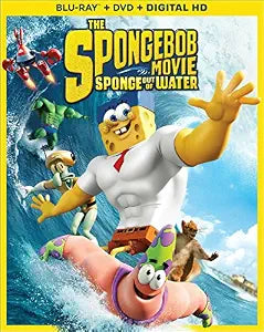 Spongebob Movie: Sponge Out of Water (Blu-ray + DVD) Pre-Owned