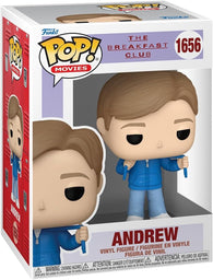 POP! Movies #1656: The Breakfast Club - Andrew (Funko POP!) Figure and Box w/ Protector