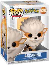 POP! Games #920: Pokemon - Arcanine (Funko POP!) Figure and Box w/ Protector