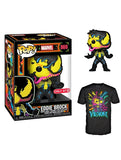 Funko POP! Tees Bundle: Marvel - Venom (Blacklight) (Target Exclusive) (Funko POP! Bobble-Head and XL T-Shirt) NEW