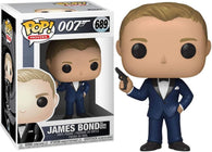 POP! Movies #689: 007 - James Bond (from Casino Royale) (Funko POP!) Figure and Box w/ Protector