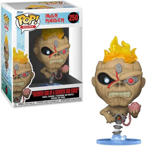 POP! Rocks #250: Iron Maiden - Seventh Son of a Seventh Son Eddie (Funko POP!) Figure and Box w/ Protector