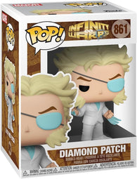 POP! Marvel #861: Infinity Warps - Diamond Patch (Funko POP!) Figure and Box w/ Protector
