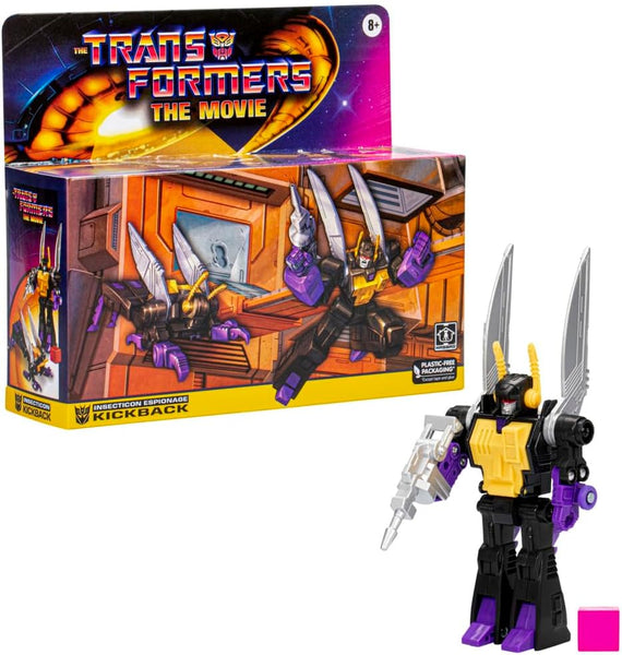 Transformers The Movie: Insecticon Espionage KICKBACK (Hasbro) 2023 (Action Figure) NEW