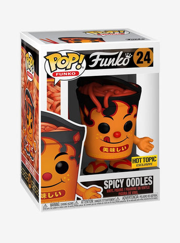 POP! Funko #24: Spicy Oodles (Hot Topic Exclusive) (Funko POP!) Figure and Box w/ Protector