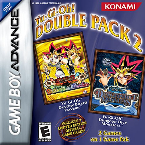 Yu-Gi-Oh Double Pack 2: Destiny Board Traveler & Dungeon Dice Monsters (Nintendo Game Boy Advance) Pre-Owned: Cartridge Only